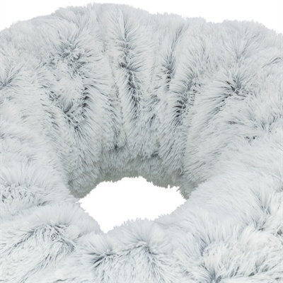 Trixie Harvey Pluche Speeltunnel / Donut Wit / Grijs - 160 x 25 cm