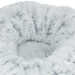 Trixie Harvey Pluche Speeltunnel / Donut Wit / Grijs - 160 x 25 cm