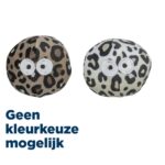 Trixie Bal Met Ogen Panterprint Met Kattenkruid / Catnip Assorti - 5,5 cm 2 stuks