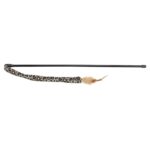 Trixie Kattenhengel Staart Panterprint Pluche Met Kattenkruid / Catnip - 51 cm