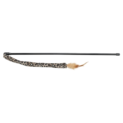 Trixie Kattenhengel Staart Panterprint Pluche Met Kattenkruid / Catnip - 51 cm