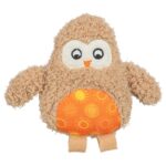 Trixie Uil Pluche Met Kattenkruid / Catnip Bruin - 10 cm