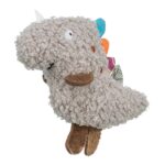 Trixie Dino Pluche Met Kattenkruid / Catnip Grijs - 12 cm
