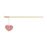 Trixie Kattenhengel Hart Hout / Pluche Met Kattenkruid / Catnip - 40 cm