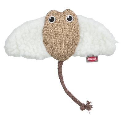 Trixie Rog Stof / Pluche Met Kattenkruid / Catnip Wit / Beige - 15 cm