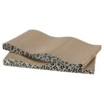 Trixie Krabplank Leo Karton Panterprint Met Kattenkruid / Catnip - 44 x 25 x 6 cm 2 stuks