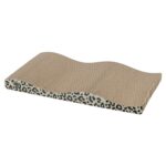 Trixie Krabplank Leo Karton Panterprint Met Kattenkruid / Catnip - 44 x 25 x 6 cm 2 stuks