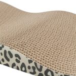 Trixie Krabplank Leo Karton Panterprint Met Kattenkruid / Catnip - 44 x 25 x 6 cm 2 stuks