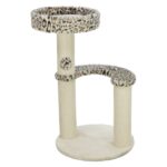 Trixie Krabpaal Leo Panterprint Rond Creme - 42 x 42 x 82 cm