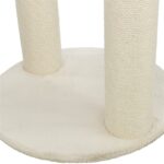 Trixie Krabpaal Leo Panterprint Rond Creme - 42 x 42 x 82 cm