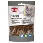 Trixie Flowers Met Kippenborst En Zalm - 50 g
