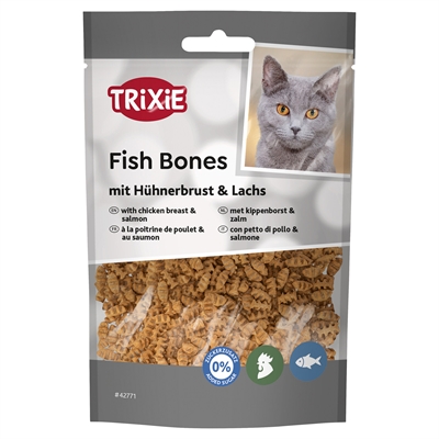 455898.jpg Trixie Fish Bones Met Kippenborst En Zalm - 50 g