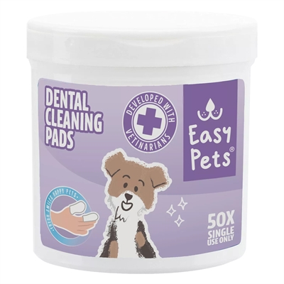 455906.jpg Easypets Tooth Cleaning Pads - 50 stuks