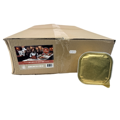 Freds Kuipje Hond Kennelpack Hert / Gevogelte - 50 x 300 g