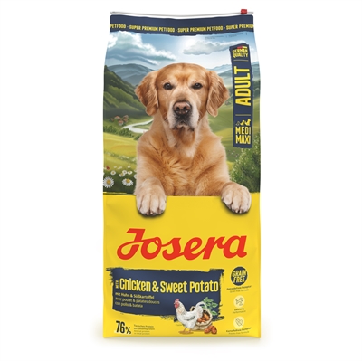 Josera Medium Maxi Adult Chicken / Sweet Potato - 12,5 kg