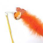 Happy Pet Tabby Patch Kattenhengel Goudvis Oranje - 40 x 7,5 cm
