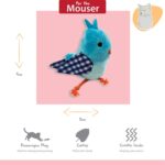 Happy Pet Tabby Patch Vogel Blauw - 11 cm En 9 cm