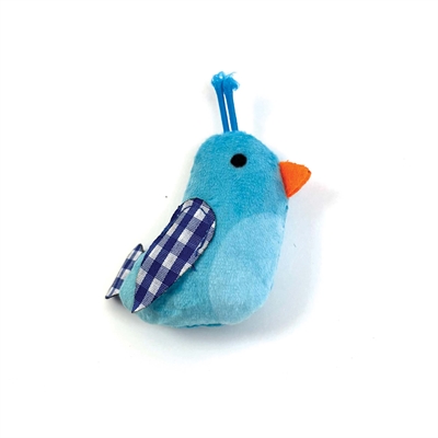 Happy Pet Tabby Patch Vogel Multipack Blauw - 4 stuks