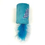 Happy Pet Tabby Patch Vogel Ratel En Roller Blauw - 18 x 7 x 7 cm