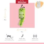 Happy Pet Tabby Patch Rups Ratel En Roller Groen - 18 x 7 x 7 cm