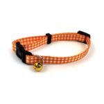 Happy Pet Tabby Patch Halsband Kat Ruit Oranje - 18-30 x 1 cm