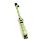Happy Pet Tabby Patch Halsband Kat Ruit Groen - 18-30 x 1 cm