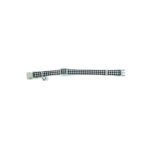 Happy Pet Tabby Patch Halsband Kat Ruit Zwart - 18-30 x 1 cm