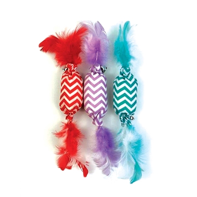 Happy Pet Tabby Patch Crinkle Snoepje Assorti - 19 x 2,5 x 2,5 cm