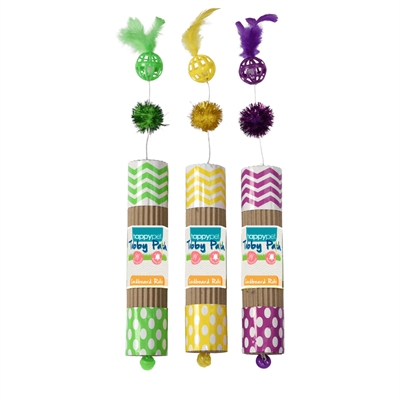 Happy Pet Tabby Patch Roller Karton Assorti - 45,5 x 9,5 x 5,5 cm