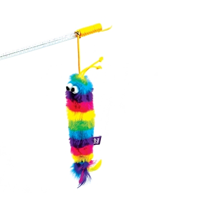 Happy Pet Tabby Patch Kattenhengel Regenboog Assorti - 28 x 5 x 2 cm