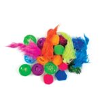Happy Pet Tabby Patch Variatie Pack Speeltjes - 16,5 x 15 x 4 cm 24 stuks