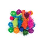 Happy Pet Tabby Patch Variatie Pack Speeltjes - 16,5 x 15 x 4 cm 24 stuks