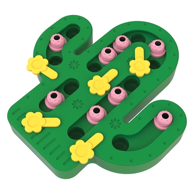 Happy Pet Tabby Patch Cactus Puzzel Intelligentie Speelgoed - 34 x 29 x 4 cm