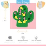 Happy Pet Tabby Patch Cactus Puzzel Intelligentie Speelgoed - 34 x 29 x 4 cm