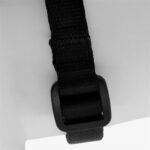 Morso Mini Hondentuig Verstelbaar Gerecycled Zwart - 32-41 x 2,5 cm