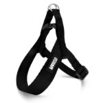 Morso Mini Hondentuig Verstelbaar Gerecycle Zwart - 29-38 x 2,5 cm