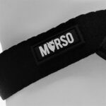 Morso Mini Hondentuig Verstelbaar Gerecycled Zwart - 24-32 x 1,5 cm