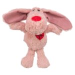 Trixie Hond Hart Pluche Roze - 28 cm