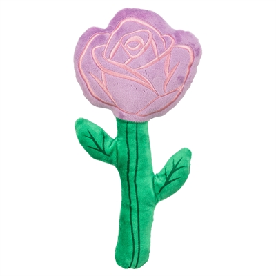 Trixie Roos Pluche Paars - 30 cm