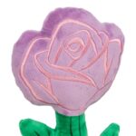 Trixie Roos Pluche Paars - 30 cm