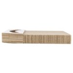 Trixie Krabplank Hartjes Met Ballen Rechthoekig Karton Zalm - 38 x 30 x 5 cm