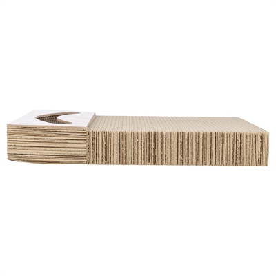 Trixie Krabplank Hartjes Met Ballen Rechthoekig Karton Zalm - 38 x 30 x 5 cm