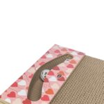 Trixie Krabplank Hartjes Met Ballen Rechthoekig Karton Zalm - 38 x 30 x 5 cm