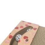 Trixie Krabplank Hartjes Met Ballen Rechthoekig Karton Abrikoos - 38 x 30 x 5 cm