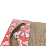 Trixie Krabplank Hartjes Met Ballen Rechthoekig Karton Rood - 38 x 30 x 5 cm