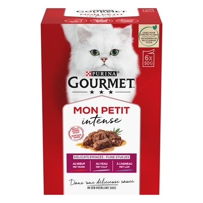 Gourmet Mon Petit Vlees - 6 x 50 g
