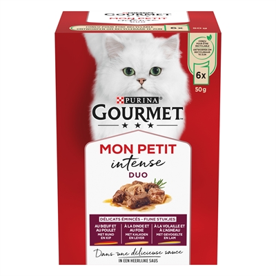 Gourmet Mon Petit Duo Vlees - 6 x 50 g