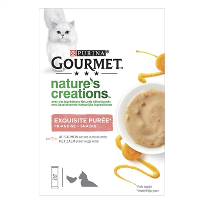 Gourmet Natures Creations Puree Zalm - 11 x 5 x 10 g