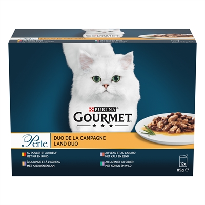 Gourmet Perle Duo Vlees - 12 x 85 g