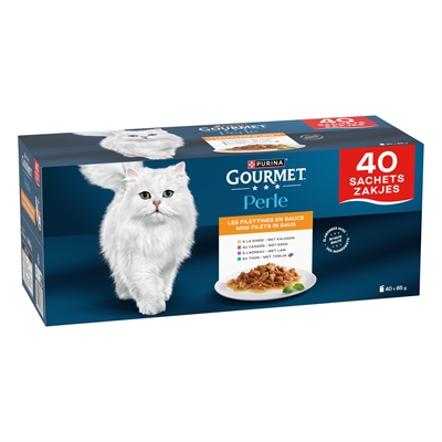 Gourmet Perle Mini Filets In Saus Multipack - 40 x 85 g
